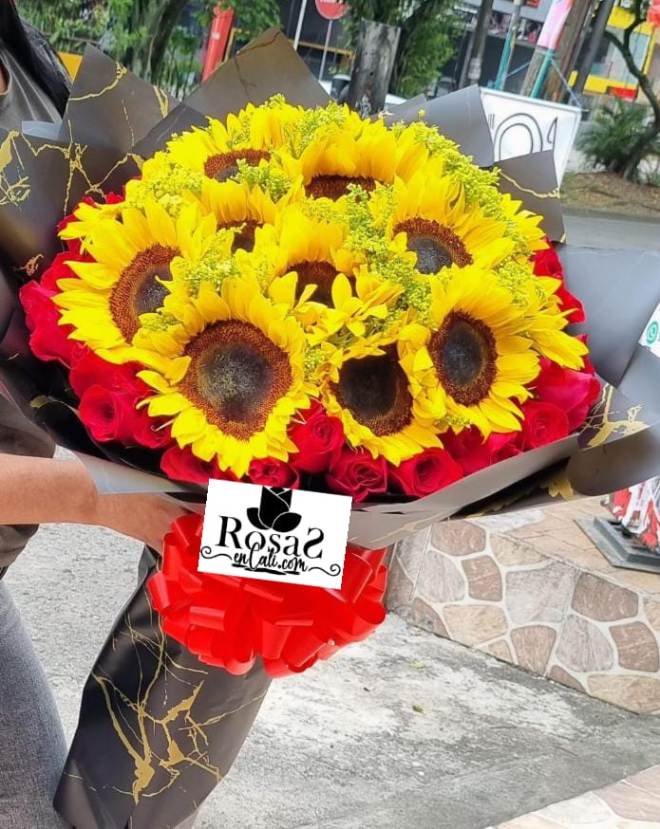 Gira mi Pensamiento hacia ti Flores Cali