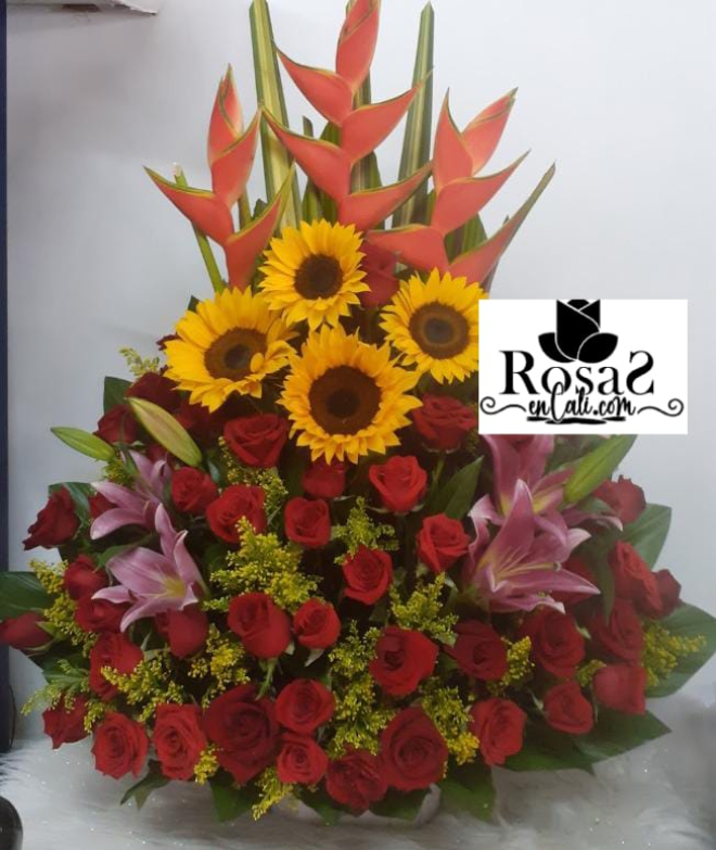 Arreglo de amor Floristerias en Cali,