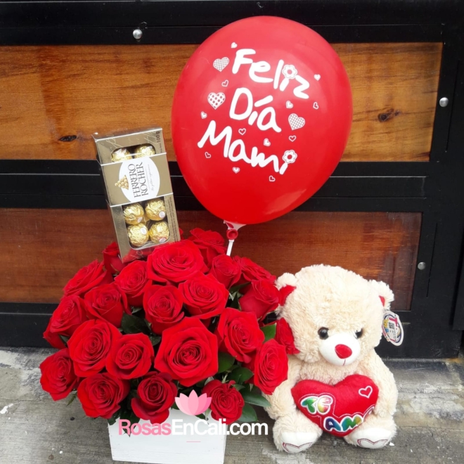 Arreglo ternura y peluche floristería en Cali