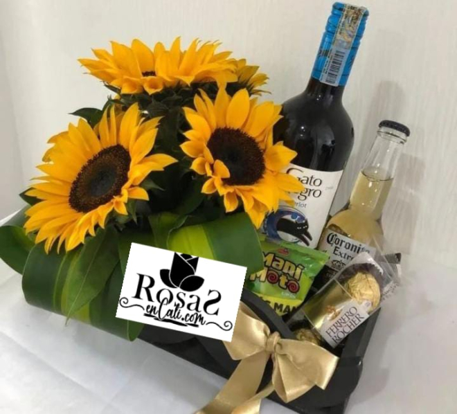 Combinación Perfecta Rosas en Cali