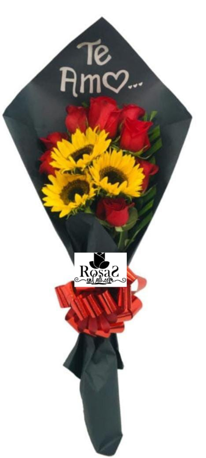 Bouquet rosas amor en cali