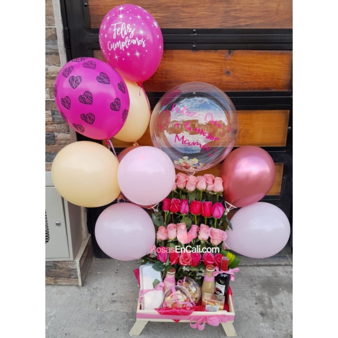 Desayuno sorpresa con rosas