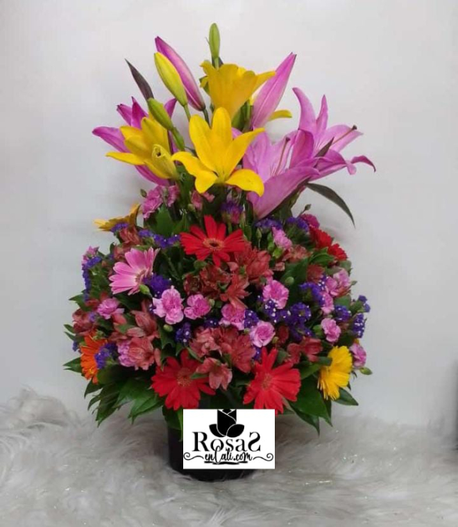 Canastas de flores Floristerias en Cali