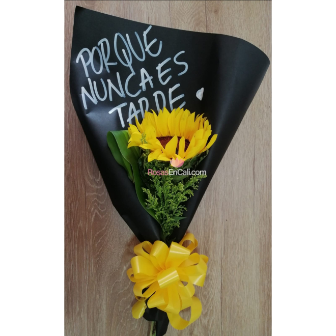 Bouquet girasol, detalles para enamorar en cali