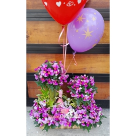 Ramo Flores con Orquideas en Cali