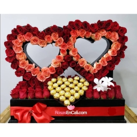 Enamorandote arreglo floral en cali