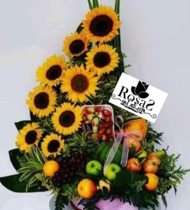 Canasta de frutas en cali