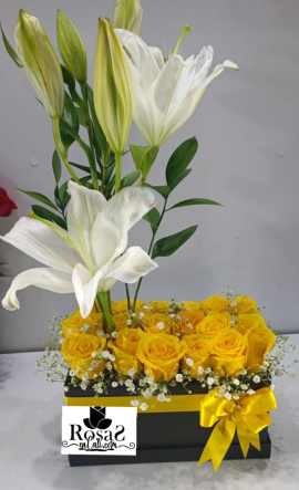 Arreglo amarillo en cali