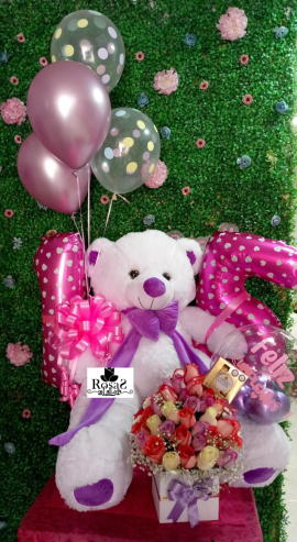 Felices 15 flores en Cali