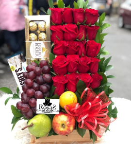 Dulce Elegancia Flores y Frutas en cali