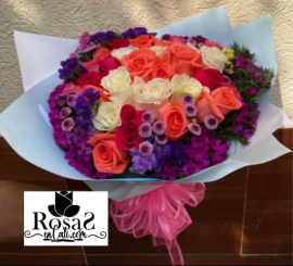Bouquet de flores surtidas en cali